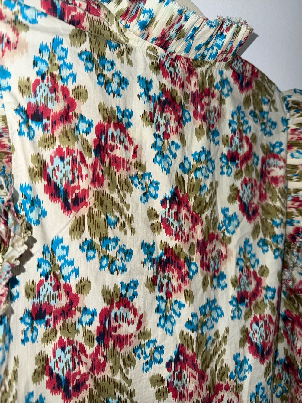 Caroline Constas White Floral Mini Dress with Multicolor Print - Picture 9 of 9